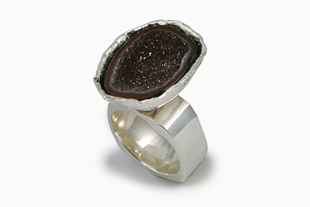Drusy Ring Top - Small