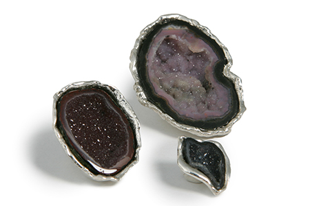 Drusy Ring Tops