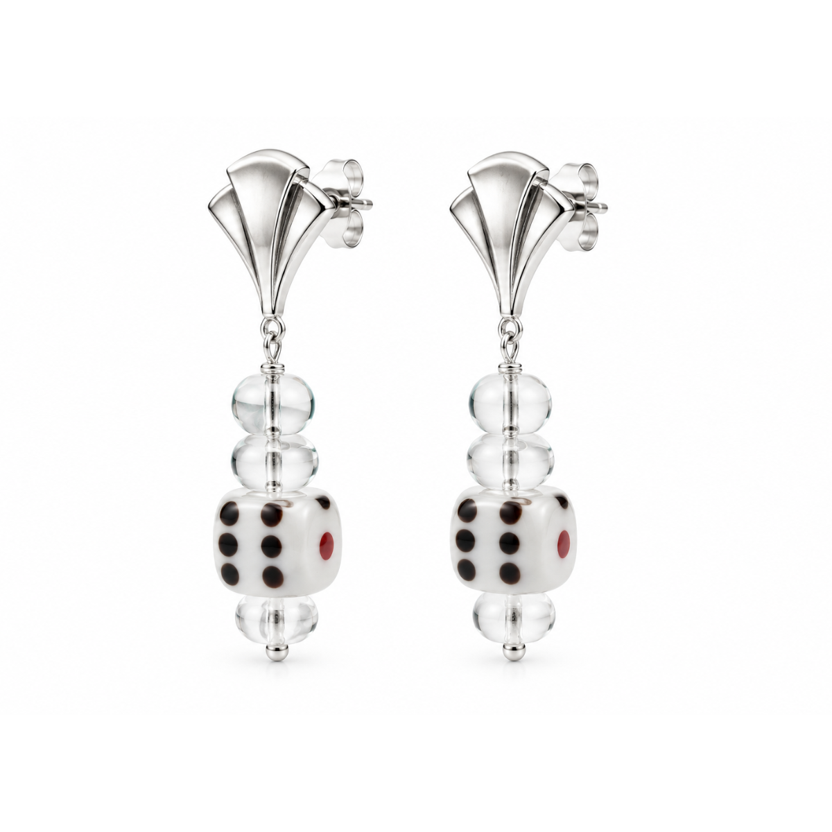 Monte Carlo Dice Earrings