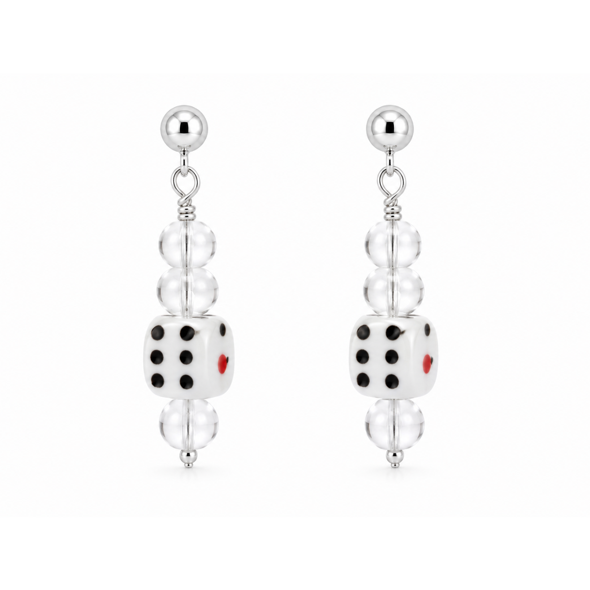 Fortuna Dice Earrings