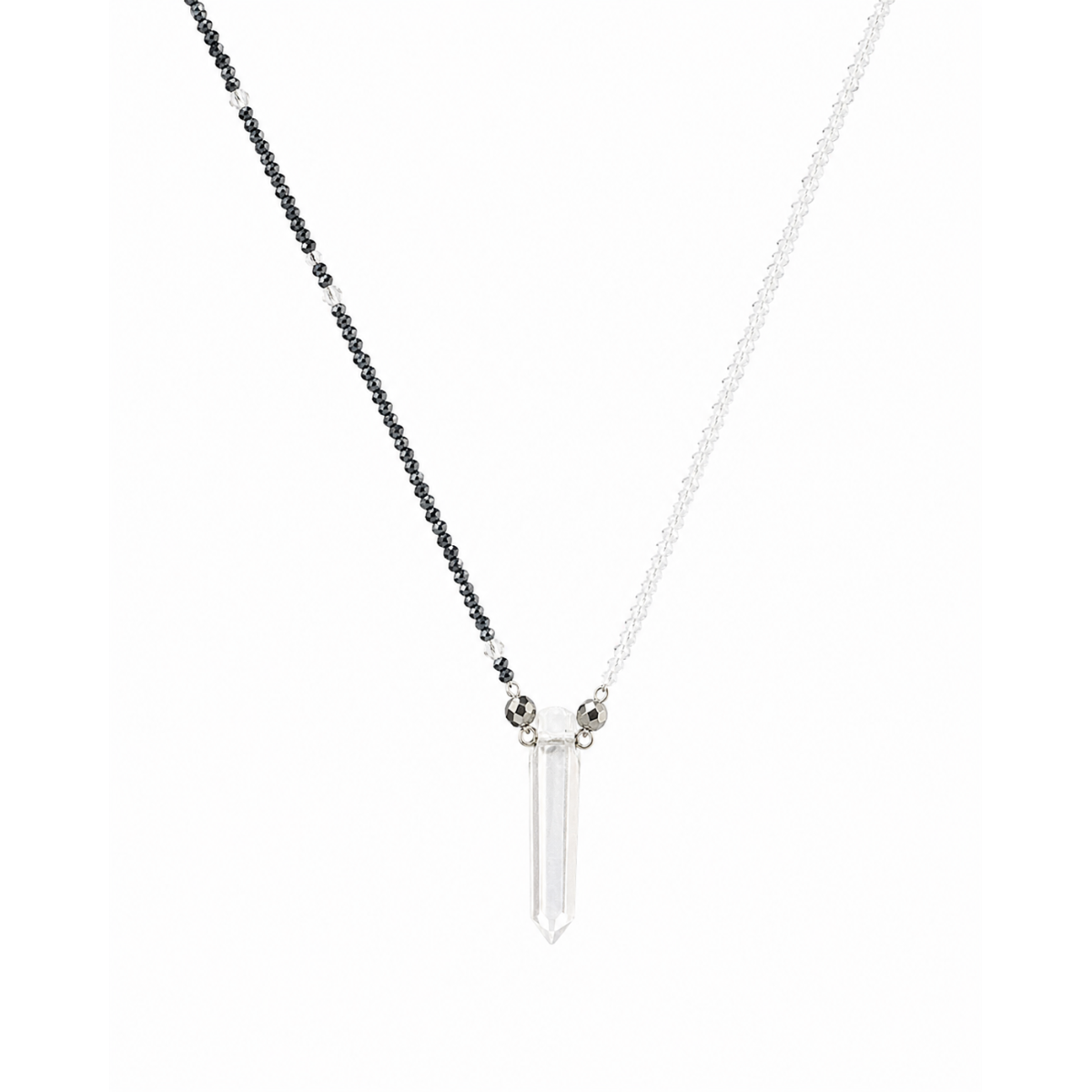 Prismatic Crystal Point Necklace