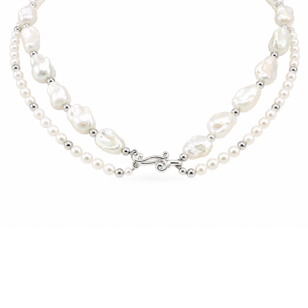 Lustre Baroque Pearl Necklace