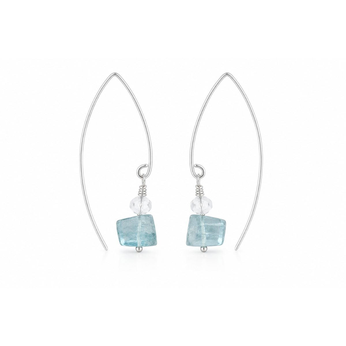 Azure Cascade Earrings