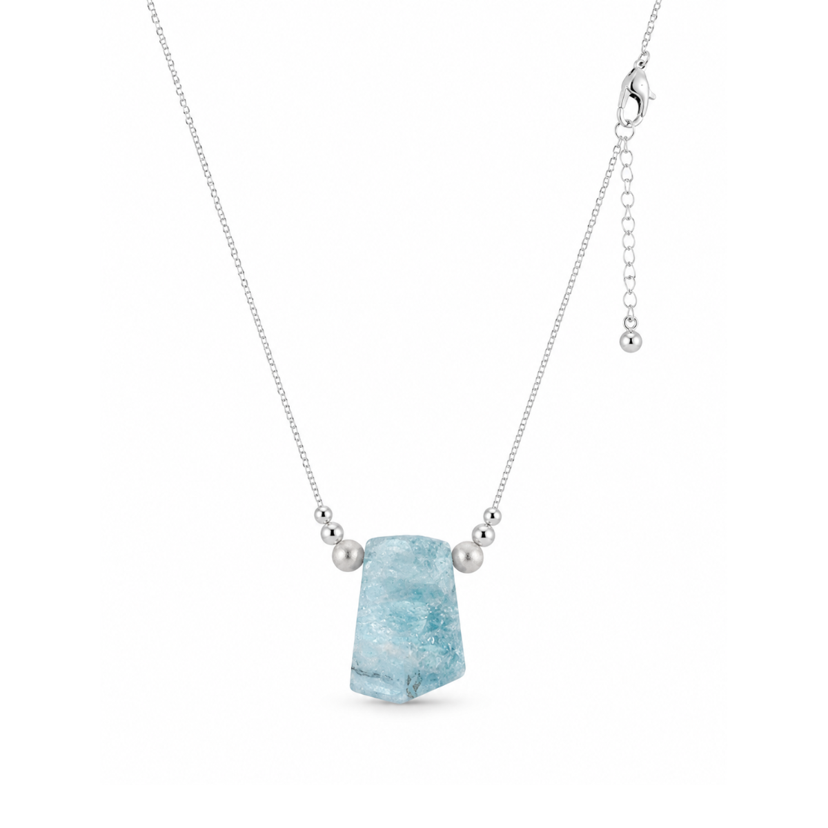 Ocean Whisper Aquamarine Necklace