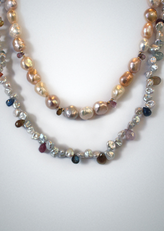 Baroque Pearls and Keshi Pearls