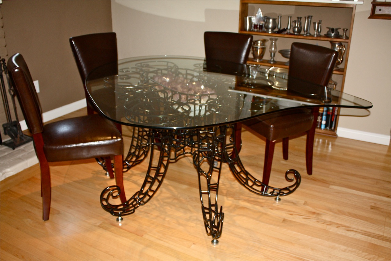 Amethyst Sculptured Table
