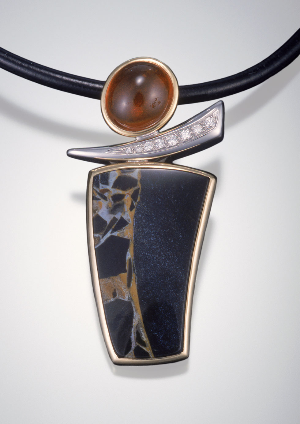 Vickie Riggs Designs: Leopard Jasper Pendant